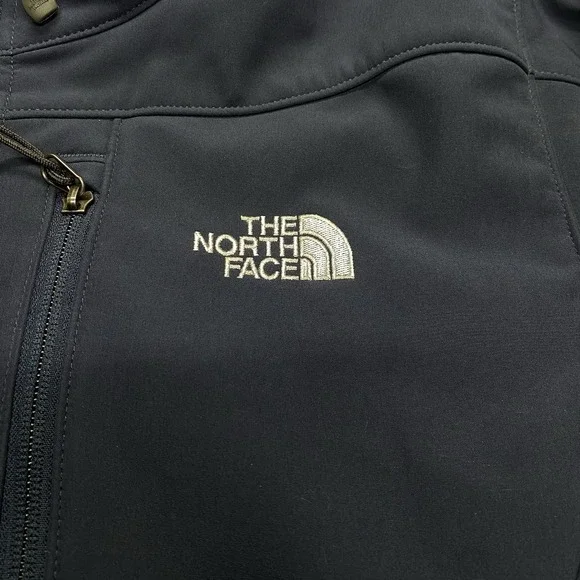 North Face Jacket Mens L Blue TNF Apex Softshell Outdoors Hiking Camping Active - Picture 3 of 9